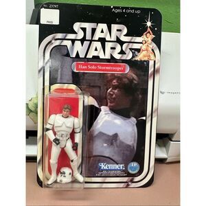 Custom Re-carded Hans Solo Stormtrooper action figure